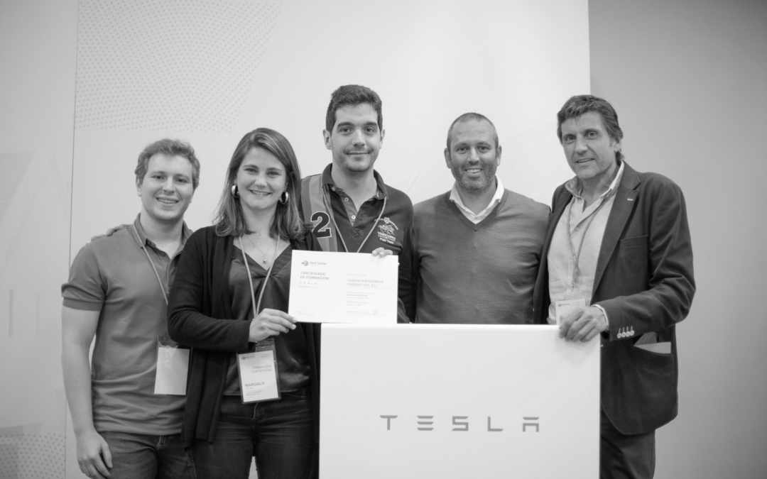 Greenfo ha participado en la primera formación de capacitación de técnicos instaladores de las empresas certificadas para instalar Tesla Powerwall en España.