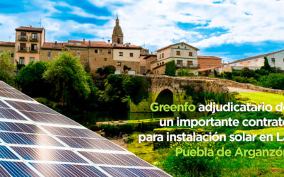 Greenfo resulta adjudicatario de un importante contrato para instalación solar en La Puebla de Arganzón